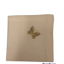 Online NAP-BTF META... BUTTERFLY NAPKIN 20X20: METALIC - cozylivehome.com | we sell a wide range of comfortable household items Shop All