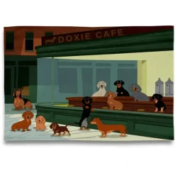 Sale Night Dachshund Tea Towel - cozylivehome.com | we sell a wide range of comfortable household items Shop All