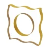 Fashion NRW01G WAVE NAPKIN RINGS – GOLD S4 - cozylivehome.com | we sell a wide range of comfortable household items Shop All