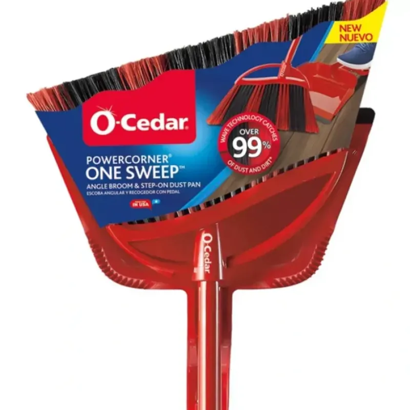 Clearance OCEDAR LG. POWER CORNER BROOM W/ STEP ON DUST PAN - cozylivehome.com | we sell a wide range of comfortable household items Shop All