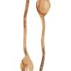 Store Olive Wood Wavy Salad Servers Set-2 - cozylivehome.com | we sell a wide range of comfortable household items Shop All