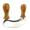 Discount Olive Wood Weighing Cutter, Stainless Steel Double Blade - cozylivehome.com | we sell a wide range of comfortable household items Shop All