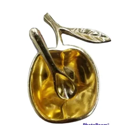 Clearance Open Mini Apple Honey Dish Gold - cozylivehome.com | we sell a wide range of comfortable household items Shop All