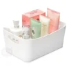 Clearance Open Storage Bin Small White Small Size Measures: 9.4 in. L x 6.6 in. W x 4 in. H - cozylivehome.com | we sell a wide range of comfortable household items Shop All