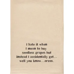 Store OREOS FUNNY NATURAL TOWEL - cozylivehome.com | we sell a wide range of comfortable household items Shop All