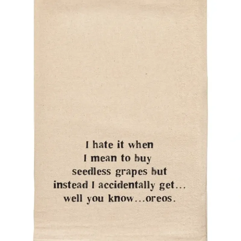 Store OREOS FUNNY NATURAL TOWEL - cozylivehome.com | we sell a wide range of comfortable household items Shop All