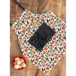 Flash Sale Organic Cotton Kids Apron, Veggies - cozylivehome.com | we sell a wide range of comfortable household items Shop All