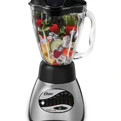 Clearance Oster Core 16-Speed Blender with Glass Jar, Black, 006878. Brushed Chrome , 40 Ounce - cozylivehome.com | we sell a wide range of comfortable household items Shop All
