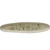 Hot Oval Debossed Stoneware Tray w/ Botanical - cozylivehome.com | we sell a wide range of comfortable household items Shop All