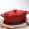 Flash Sale Oval Dutch Oven 5qt - cozylivehome.com | we sell a wide range of comfortable household items Shop All