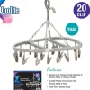 Clearance OVAL-20CLIP HANGING DRYER RACK #2637 - cozylivehome.com | we sell a wide range of comfortable household items Housewares