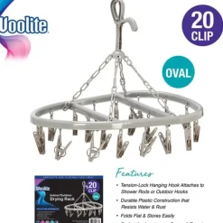 Clearance OVAL-20CLIP HANGING DRYER RACK #2637 - cozylivehome.com | we sell a wide range of comfortable household items Housewares