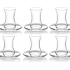 4OZ Set of 6 LAV Glass Seder Glass w Saucer - cozylivehome.com | we sell a wide range of comfortable household items^ Shop All