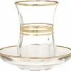 4OZ Set of 6 LAV Glasses with Gold - cozylivehome.com | we sell a wide range of comfortable household items^ Shop All