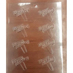 #90-p8001 BIRTHDAY CHOCOPICK CHOCOLATE MOLD - cozylivehome.com | we sell a wide range of comfortable household items^ Shop All