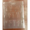 #90-P9662 LETTER N-Z CHOCOPICK CHOCOLATE MOLD - cozylivehome.com | we sell a wide range of comfortable household items^ Shop All