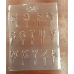 #90-P9662 LETTER N-Z CHOCOPICK CHOCOLATE MOLD - cozylivehome.com | we sell a wide range of comfortable household items^ Shop All