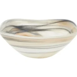 Sale P292 TAUPE ALABASTER SQ BOWL10X3.7 - cozylivehome.com | we sell a wide range of comfortable household items Giftware