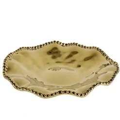 Flash Sale Pampa Bay All Gold Platter CER-1135-G - cozylivehome.com | we sell a wide range of comfortable household items Giftware