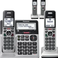 Best Panasonic DECT 6.0 Bluetooth 4-Handset Phone Bundle (KX-TG994) - cozylivehome.com | we sell a wide range of comfortable household items Shop All