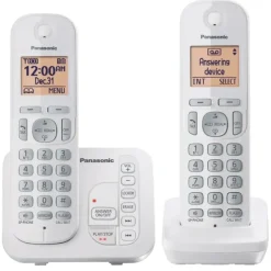 Cheap Panasonic DECT 6.0 Digital Answering System Caller ID Expandable Up to 6 Handsets Intercom Cordless Phone (KX-TG7122SK) - 2 Handsets - cozylivehome.com | we sell a wide range of comfortable household items Shop All
