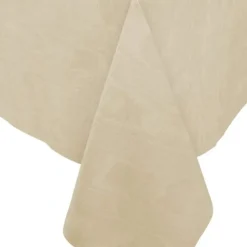 Online PAPER LINEN TABLECOVER 4.5' X 7' MOIRE GOLD - cozylivehome.com | we sell a wide range of comfortable household items Shop All