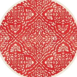 Cheap PAPER PLACEMATS RND 12" ANNIKA RED - cozylivehome.com | we sell a wide range of comfortable household items Shop All