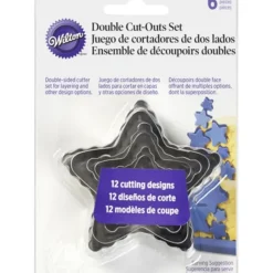 6PC FDNT DBLE CUTTERS STAR - cozylivehome.com | we sell a wide range of comfortable household items^ Shop All