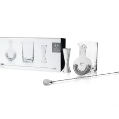 4Pc Stainless Steel Mixologist Barware Set by Viski - cozylivehome.com | we sell a wide range of comfortable household items^ Shop All