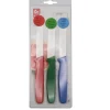 Store 3-PC Steak Knife Set, Red, Green, Blue Dairy, Meat, Parve, round serrated edge, - cozylivehome.com | we sell a wide range of comfortable household items Housewares
