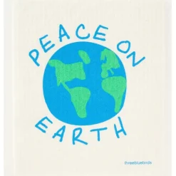 Shop PEACE ON EARTH SWEDISH DISHCLOTH - cozylivehome.com | we sell a wide range of comfortable household items Shop All