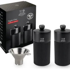 Peugeot Limited Edition Night Chic Salt & Pepper Mill - cozylivehome.com | we sell a wide range of comfortable household items^ Shop All
