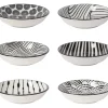 Hot PINCH BOWL BITS & DOTS BLACK SET/6 - cozylivehome.com | we sell a wide range of comfortable household items Shop All