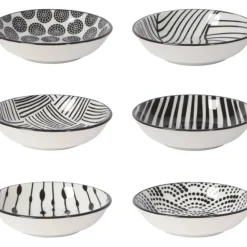 Hot PINCH BOWL BITS & DOTS BLACK SET/6 - cozylivehome.com | we sell a wide range of comfortable household items Shop All