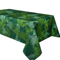 Outlet Pine Green Tablecloth - cozylivehome.com | we sell a wide range of comfortable household items Shop All