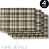 Store Plaid PVC Placemat 12x18inch - cozylivehome.com | we sell a wide range of comfortable household items Shop All