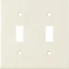 Flash Sale PLATE FOR TOGGLE SW-2 GANG-WHITE - cozylivehome.com | we sell a wide range of comfortable household items Shop All
