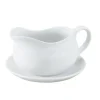 Outlet PORCELAIN GRAVY BOAT/SAUCER 24 OZ - cozylivehome.com | we sell a wide range of comfortable household items Shop All