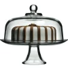 Cheap PRESENCE GLASS CAKE STAND W/LID - cozylivehome.com | we sell a wide range of comfortable household items Shop All