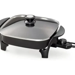 Best Presto 06626 11 inch Electric Skillet w/glass lid - cozylivehome.com | we sell a wide range of comfortable household items Shop All