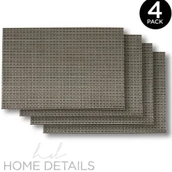 Outlet PVC Placemat 12x18inch - Black - cozylivehome.com | we sell a wide range of comfortable household items Shop All