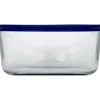 Outlet Pyrex 7 Cup Glass Round Storage Container Blue - cozylivehome.com | we sell a wide range of comfortable household items Shop All