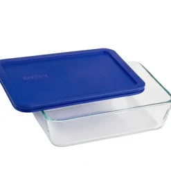 Flash Sale Pyrex 6 Cup Rectangle Glass Storage Container Blue - cozylivehome.com | we sell a wide range of comfortable household items Shop All
