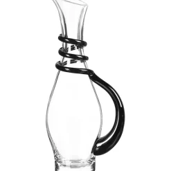 Sale Q131108 Qualia Glass Ebony 32 oz. Pitcher - cozylivehome.com | we sell a wide range of comfortable household items Giftware