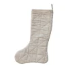 Clearance Quilted Stocking w/ Gold Embroidery 20" - cozylivehome.com | we sell a wide range of comfortable household items Shop All