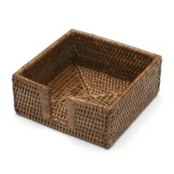 Best RATTAN COCKTAIL NAPKIN HOLDER NATURAL - cozylivehome.com | we sell a wide range of comfortable household items Shop All