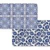 Flash Sale RECTANGULAR REVERSIBLE FLEXIBLE PLACEMAT SHADES OF BLUE - cozylivehome.com | we sell a wide range of comfortable household items Shop All