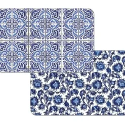 Flash Sale RECTANGULAR REVERSIBLE FLEXIBLE PLACEMAT SHADES OF BLUE - cozylivehome.com | we sell a wide range of comfortable household items Shop All