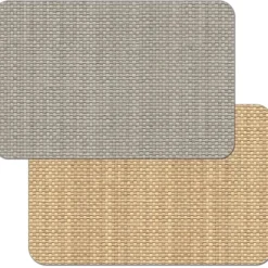 Cheap RECTANGULAR REVERSIBLE FLEXIBLE PLACEMAT BASKET WEAVE TAUPE/NATURAL - cozylivehome.com | we sell a wide range of comfortable household items Shop All