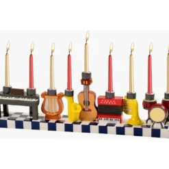 Clearance Resin Menorah - Musical Instruments - cozylivehome.com | we sell a wide range of comfortable household items Shop All